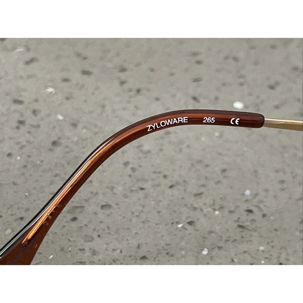 Gloria Vanderbilt 746 Zyloware 265 Gold & Pink Floral Eyeglass Frames Only